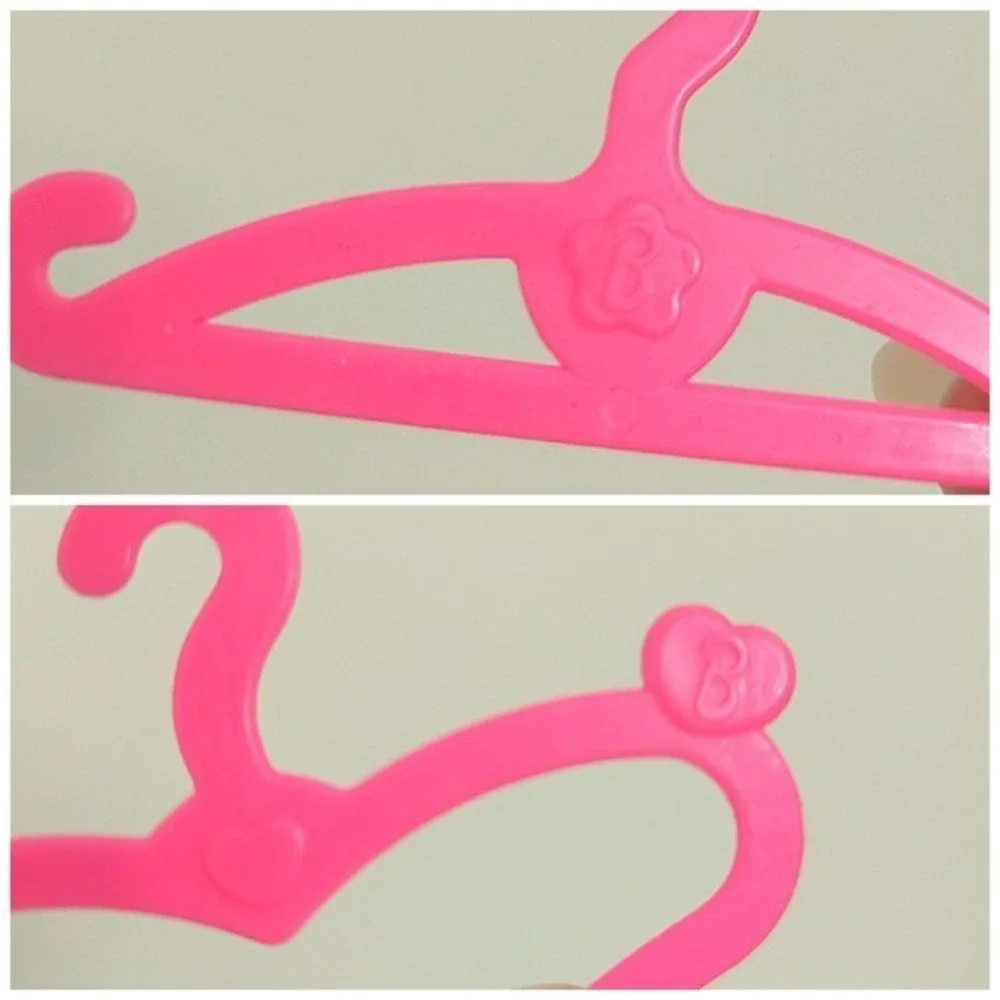 NWOT Barbie Pink Doll‎ Clothes Hangers Lot (Set of 21)